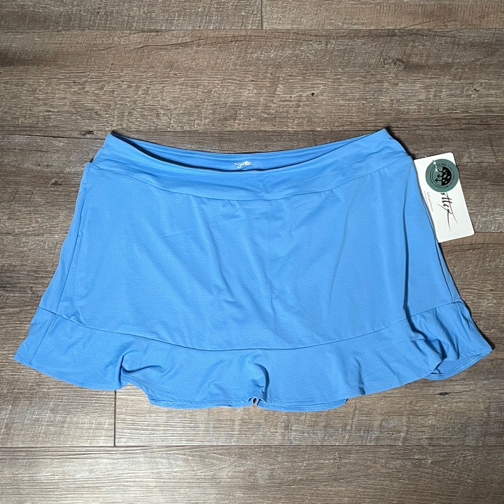 NWT X by Gottex Athletic Golf Tennis Ruffle Skort